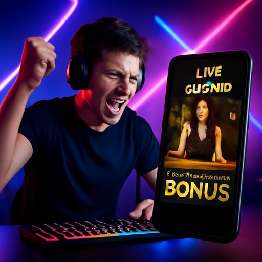 m71 bonus banner on phone screen