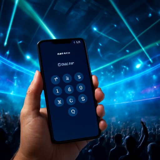 m71 app lock code screen on phone